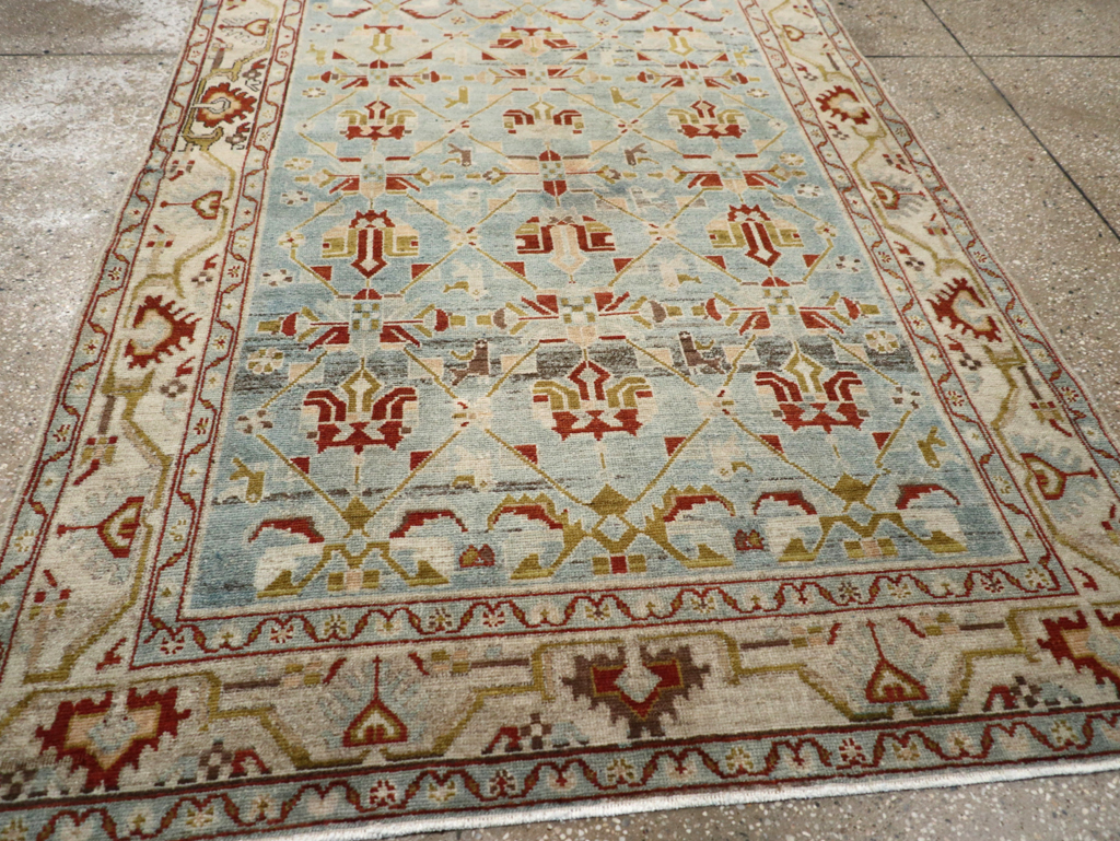 Vintage Persian Malayer Rug, No.26433 - Staging