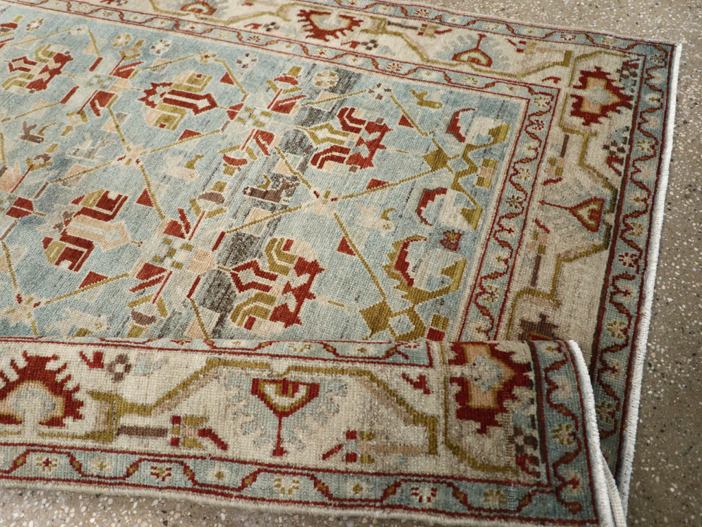 Vintage Persian Malayer Rug, No.26433 - Staging