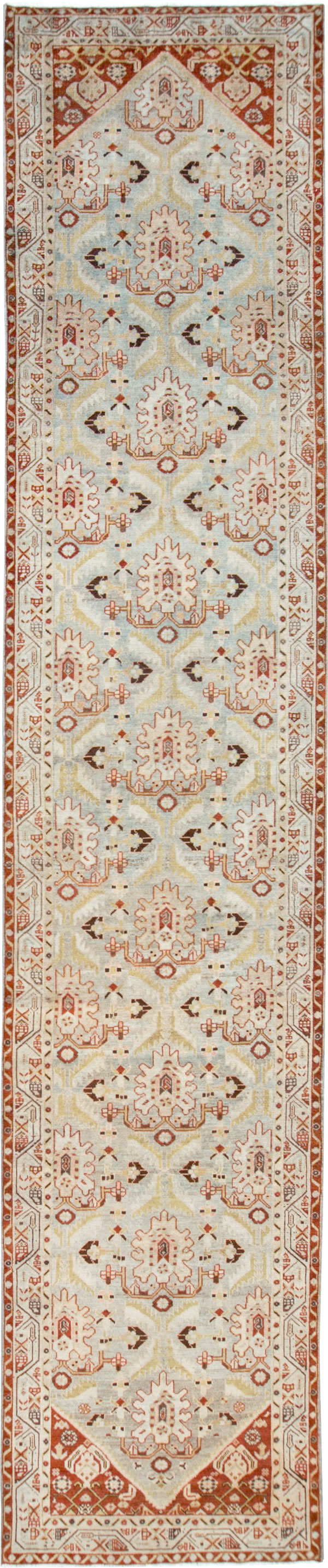 Vintage Persian Malayer Runner (Pair: 1 of 2), No.26437 - Staging