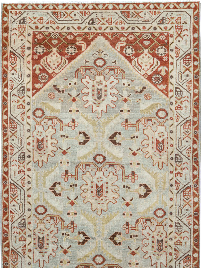 Vintage Persian Malayer Runner (Pair: 1 of 2), No.26437 - Staging