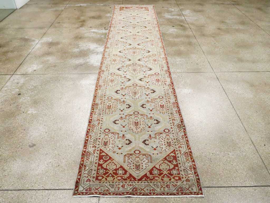 Vintage Persian Malayer Runner (Pair: 1 of 2), No.26437 - Staging