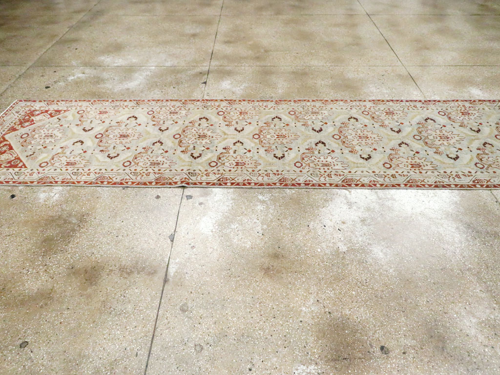 Vintage Persian Malayer Runner (Pair: 1 of 2), No.26437 - Staging