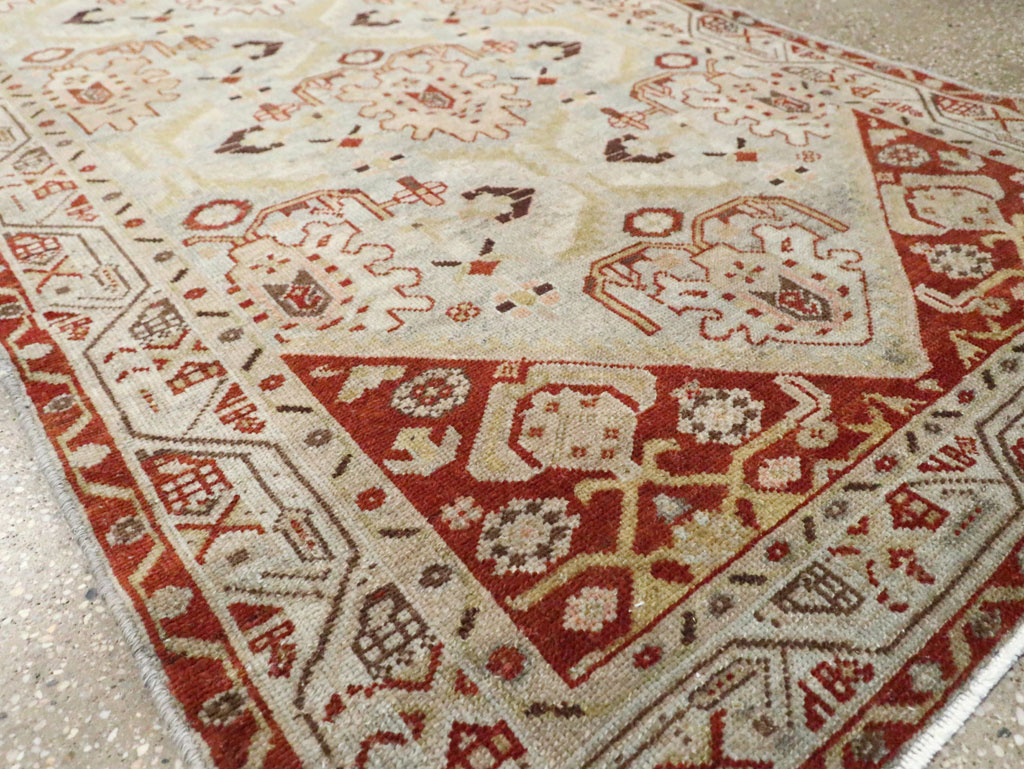 Vintage Persian Malayer Runner (Pair: 1 of 2), No.26437 - Staging