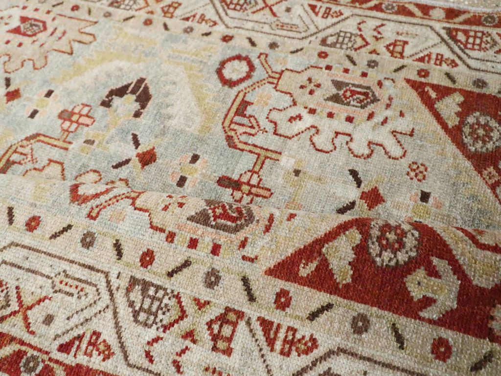 Vintage Persian Malayer Runner (Pair: 1 of 2), No.26437 - Staging