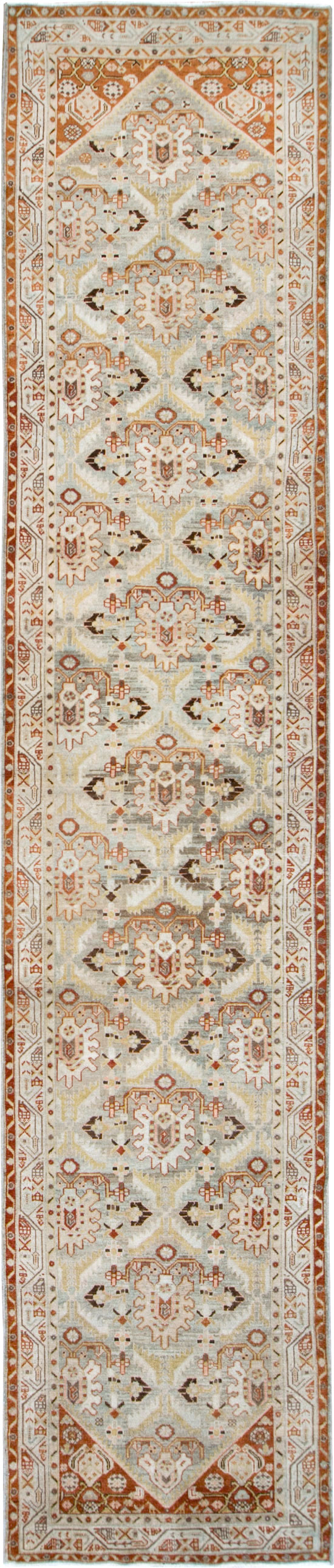Vintage Persian Malayer Runner (Pair: 2 of 2), No.26438 - Staging