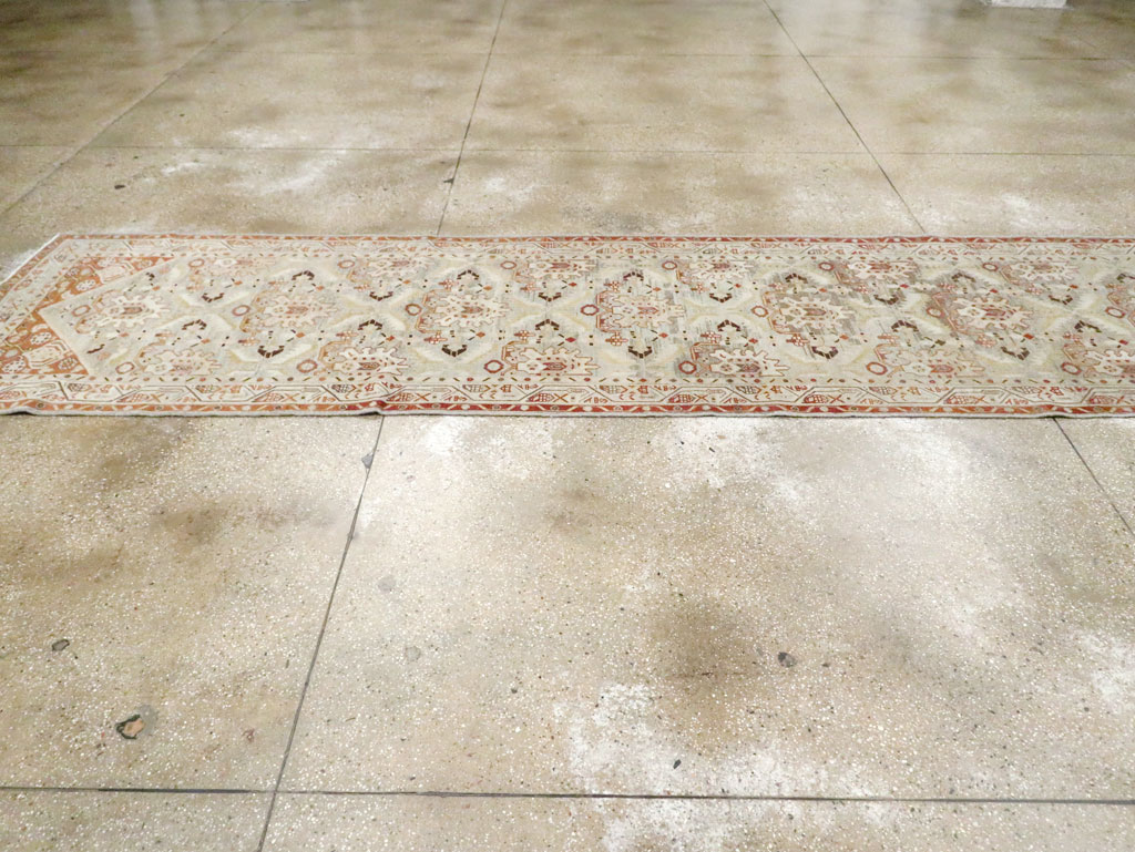 Vintage Persian Malayer Runner (Pair: 2 of 2), No.26438 - Staging