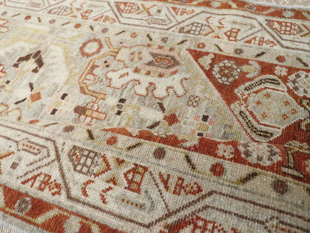Vintage Persian Malayer Runner (Pair: 2 of 2), No.26438 - Staging