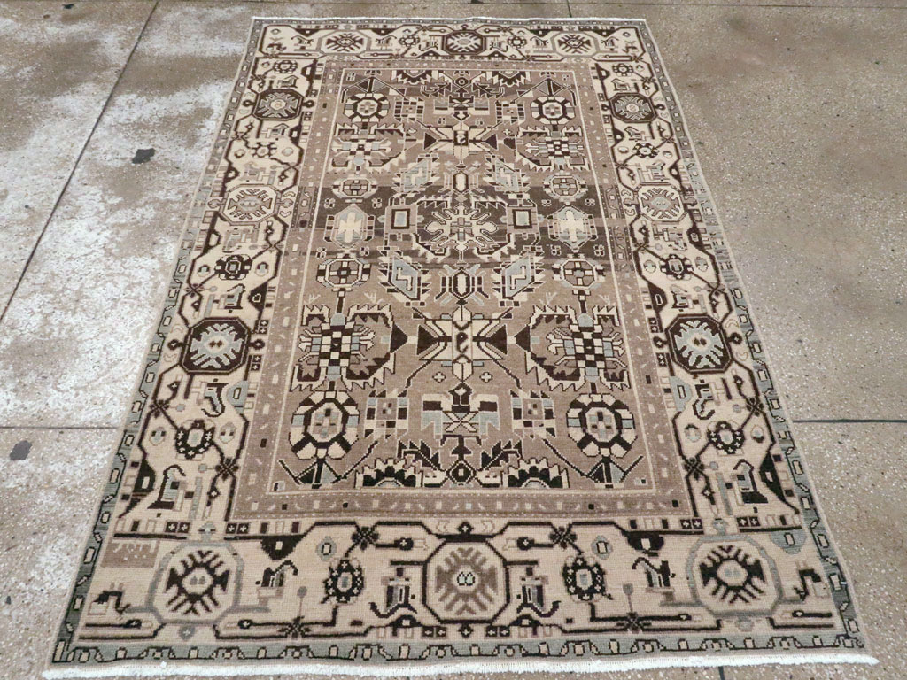 Vintage Persian Malayer Rug, No.26440 - Staging