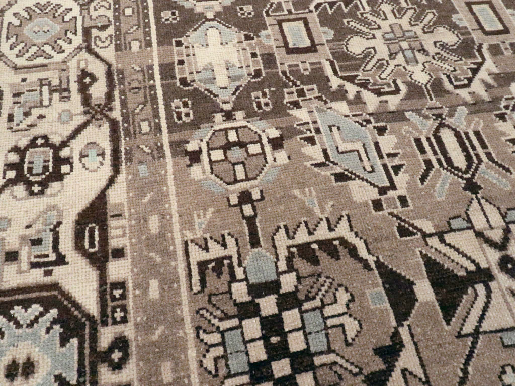 Vintage Persian Malayer Rug, No.26440 - Staging