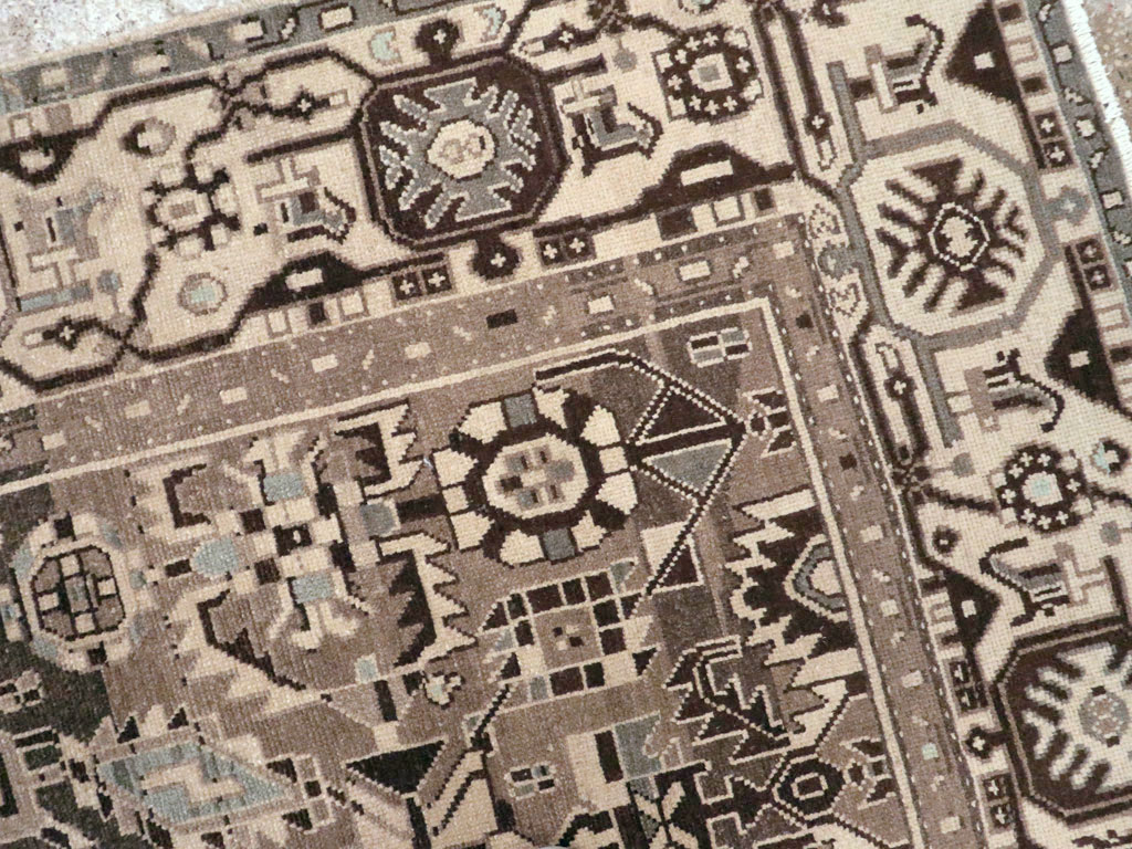 Vintage Persian Malayer Rug, No.26440 - Staging