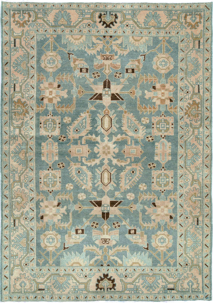 Vintage Persian Malayer Rug, No.26441 - Staging