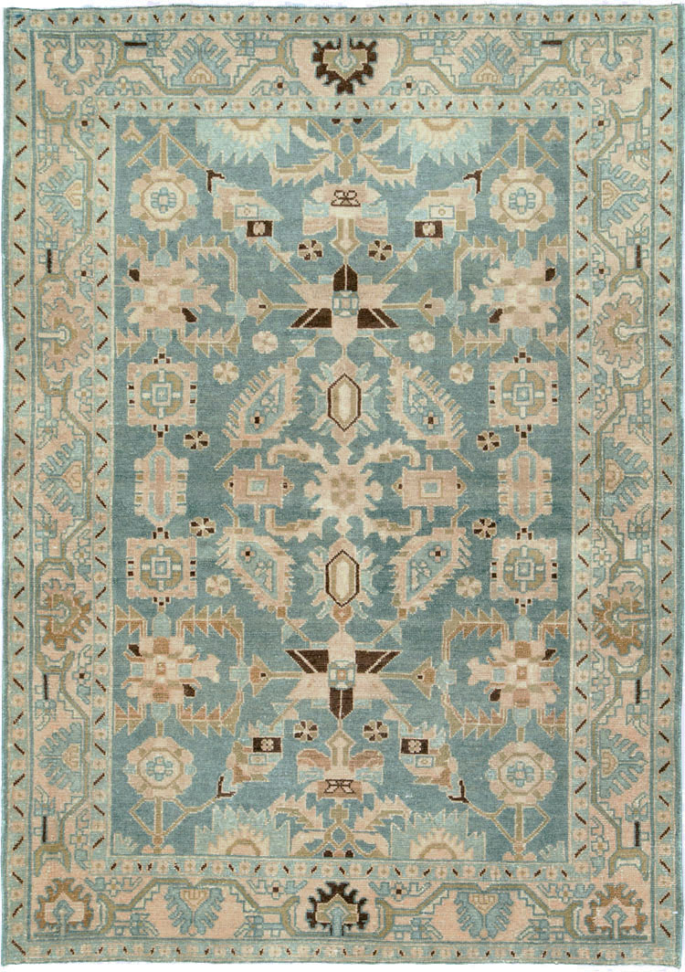 Vintage Persian Malayer Rug, No.26441 - Staging