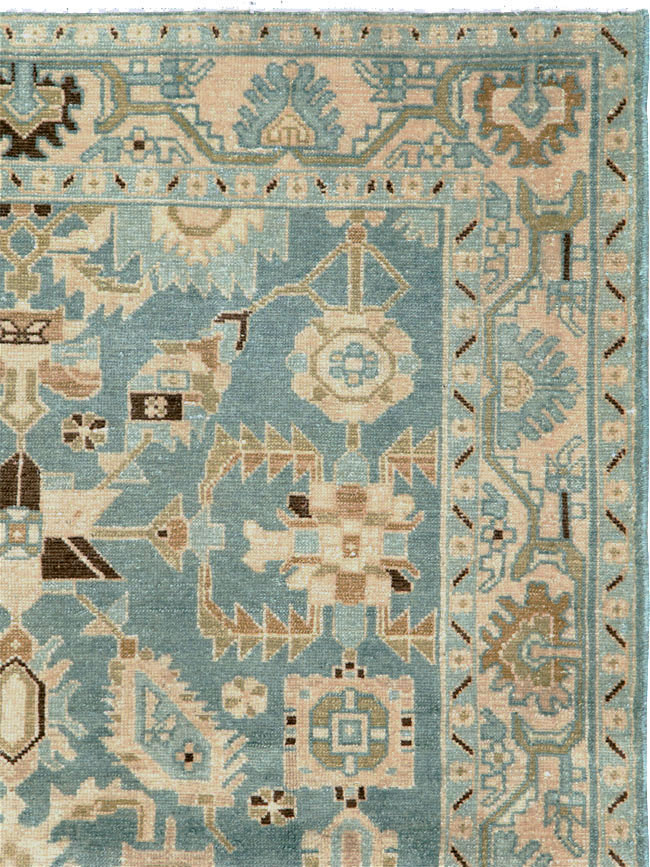 Vintage Persian Malayer Rug, No.26441 - Staging