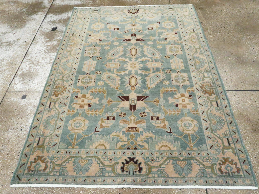 Vintage Persian Malayer Rug, No.26441 - Staging