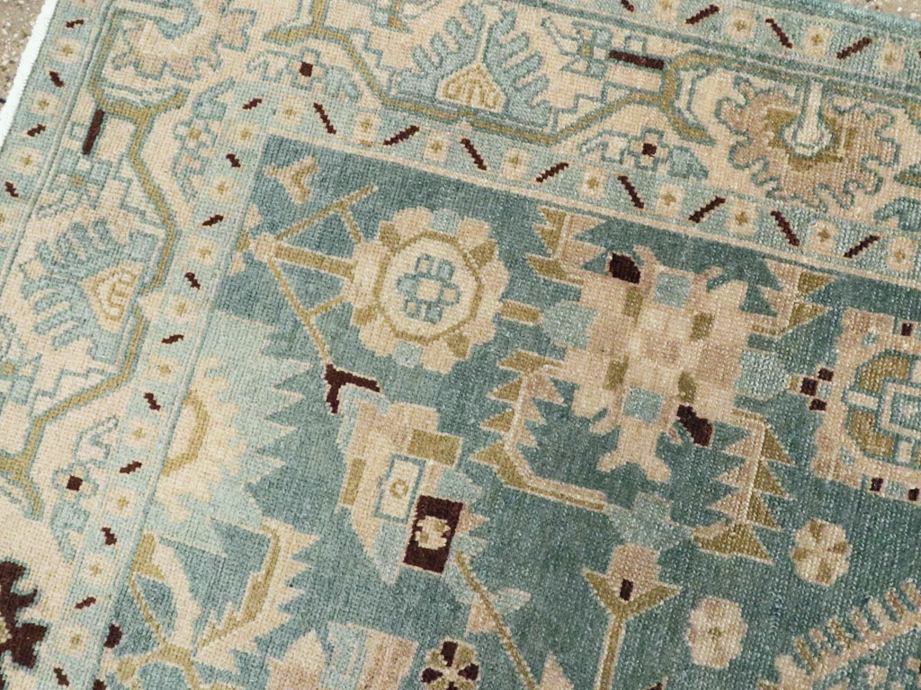 Vintage Persian Malayer Rug, No.26441 - Staging