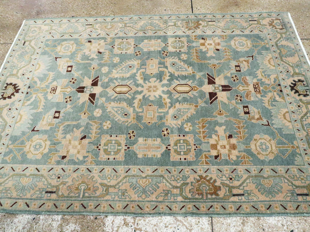 Vintage Persian Malayer Rug, No.26441 - Staging