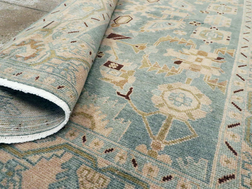 Vintage Persian Malayer Rug, No.26441 - Staging