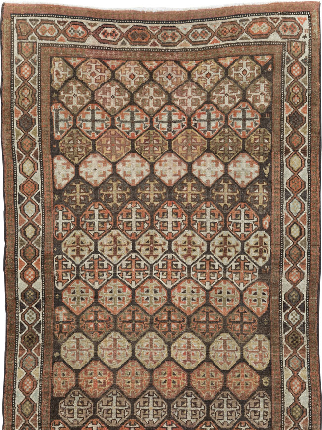 Antique Persian Malayer Runner, No.26452 - Staging