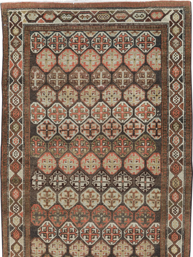 Antique Persian Malayer Runner, No.26452 - Staging