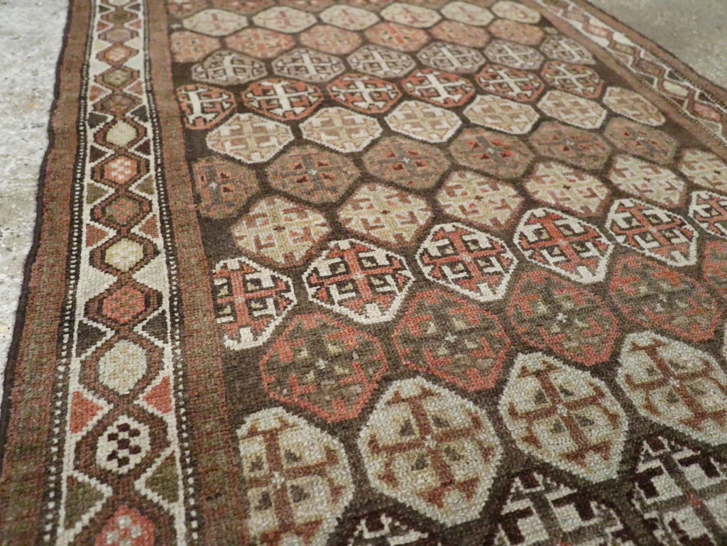 Antique Persian Malayer Runner, No.26452 - Staging