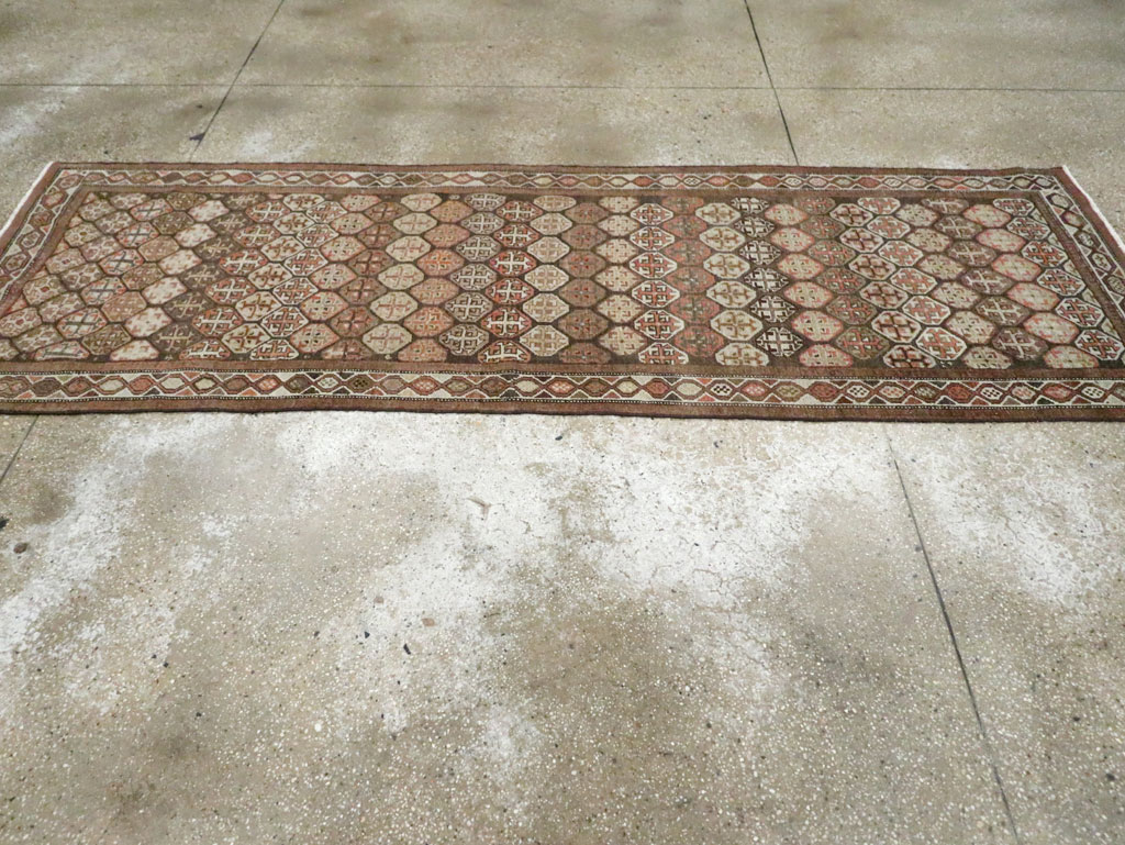 Antique Persian Malayer Runner, No.26452 - Staging