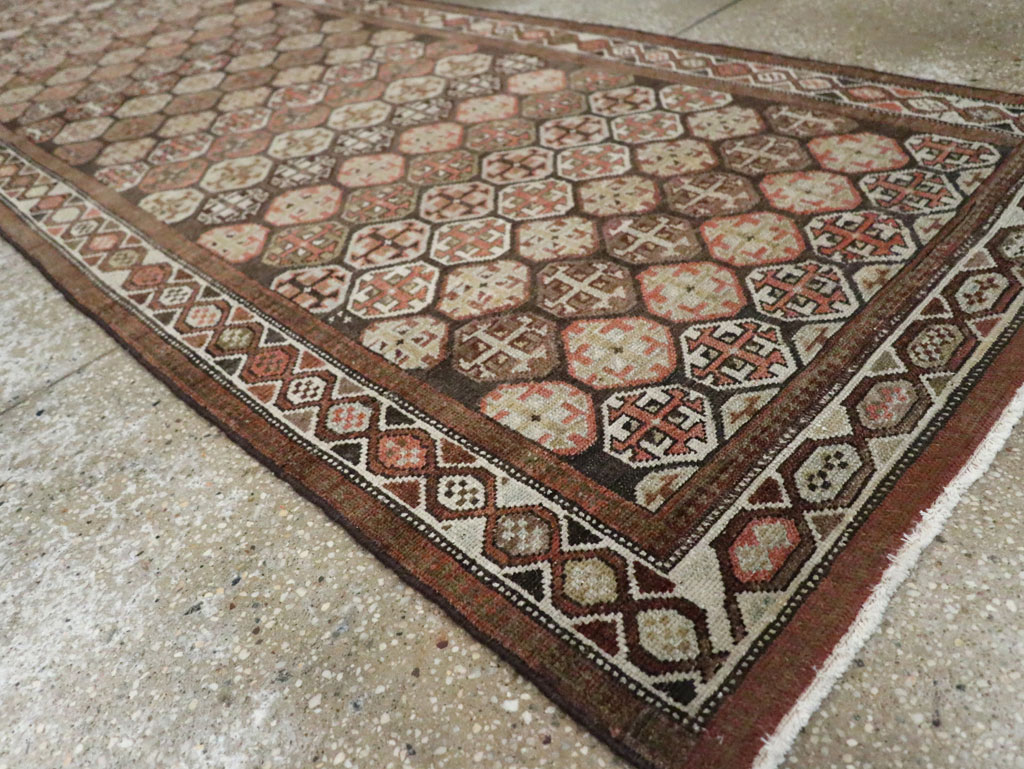 Antique Persian Malayer Runner, No.26452 - Staging