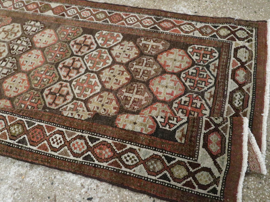 Antique Persian Malayer Runner, No.26452 - Staging
