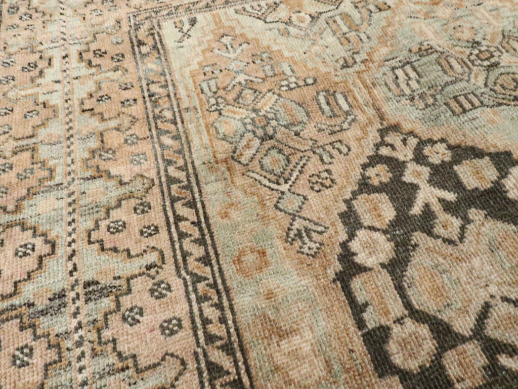 Antique Persian Afshar Accent Rug, No.26460 - Staging