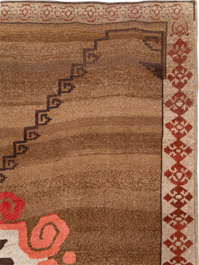 Vintage Turkish Anatolian Carpet, No.26468 - Staging