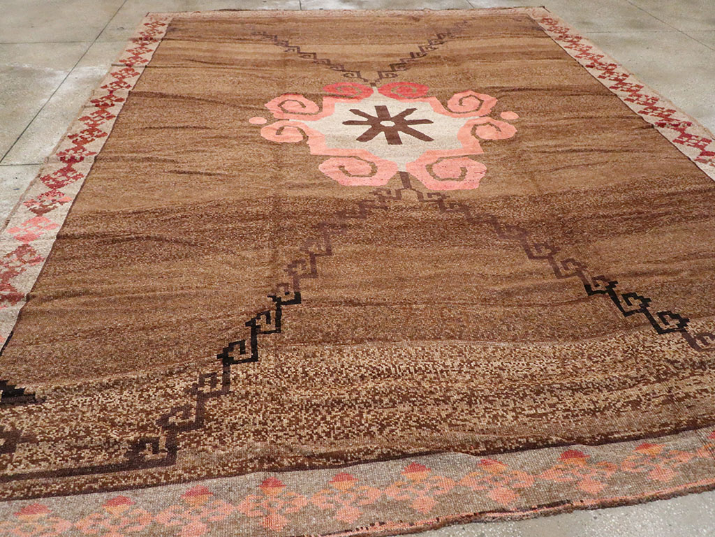 Vintage Turkish Anatolian Carpet, No.26468 - Staging