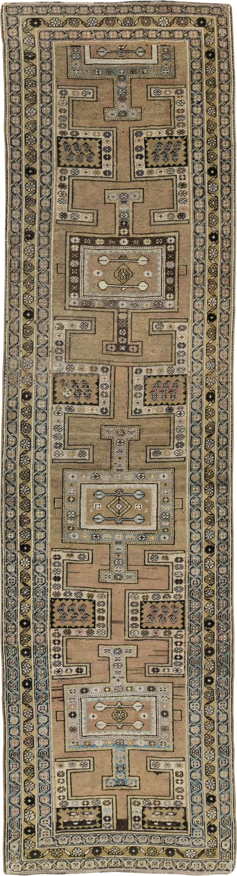 Antique Persian Kurd Runner, No.26493 - Staging