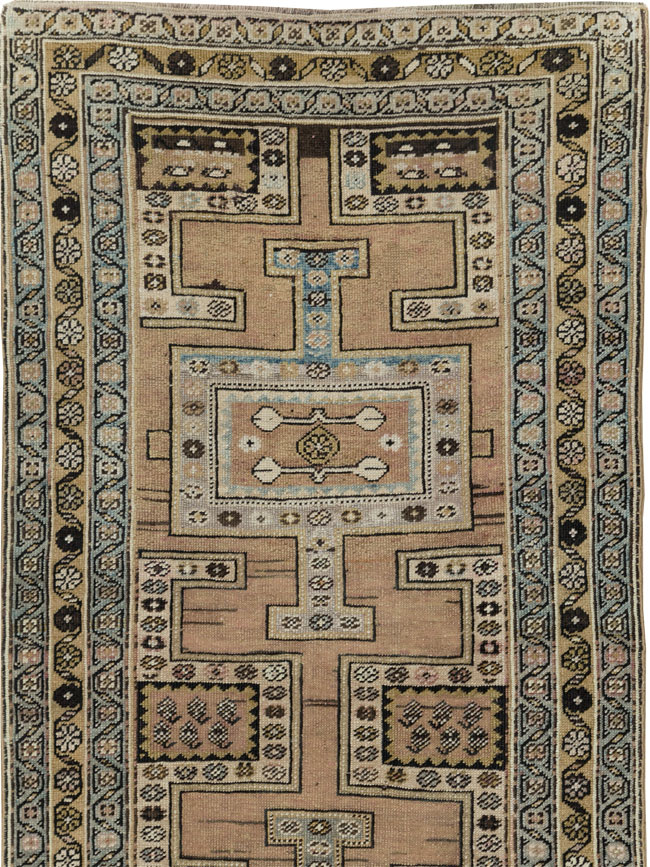 Antique Persian Kurd Runner, No.26493 - Staging