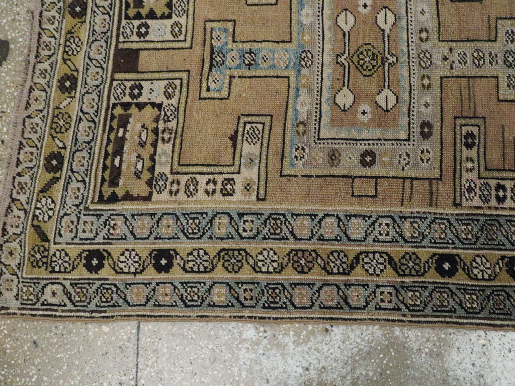Antique Persian Kurd Runner, No.26493 - Staging