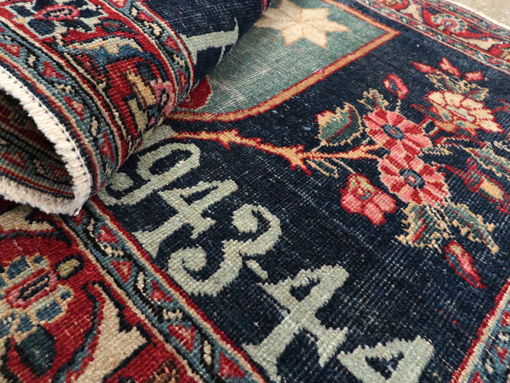 Antique Pictorial Tabriz Rug, No.26506 - Staging