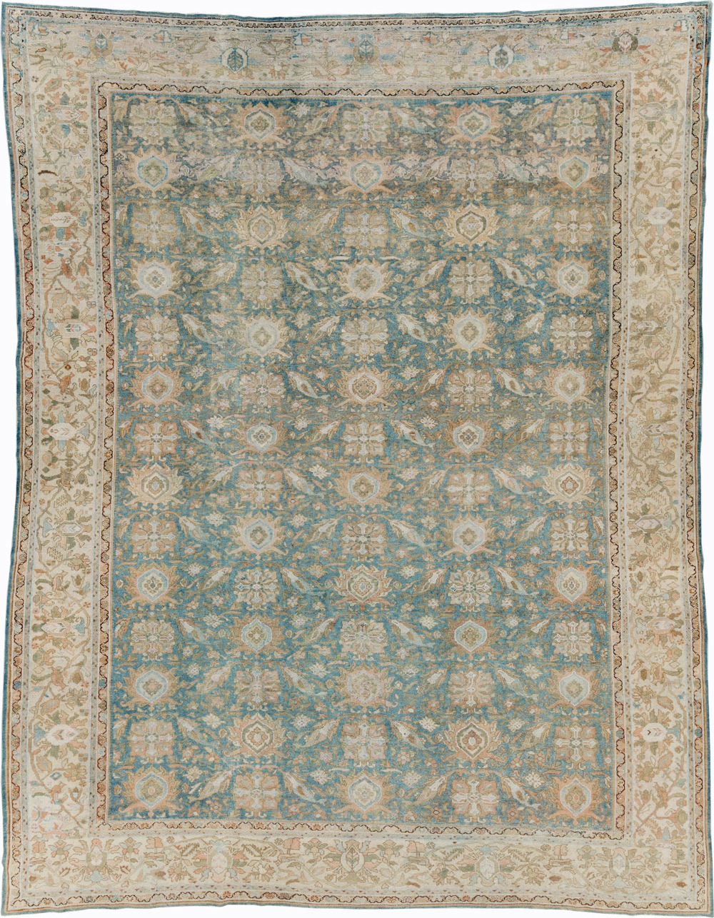 Antique Persian Malayer Room Size Carpet, No.26510 - Staging