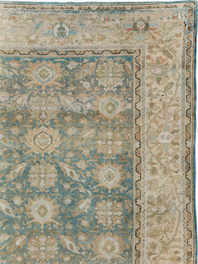 Antique Persian Malayer Room Size Carpet, No.26510 - Staging