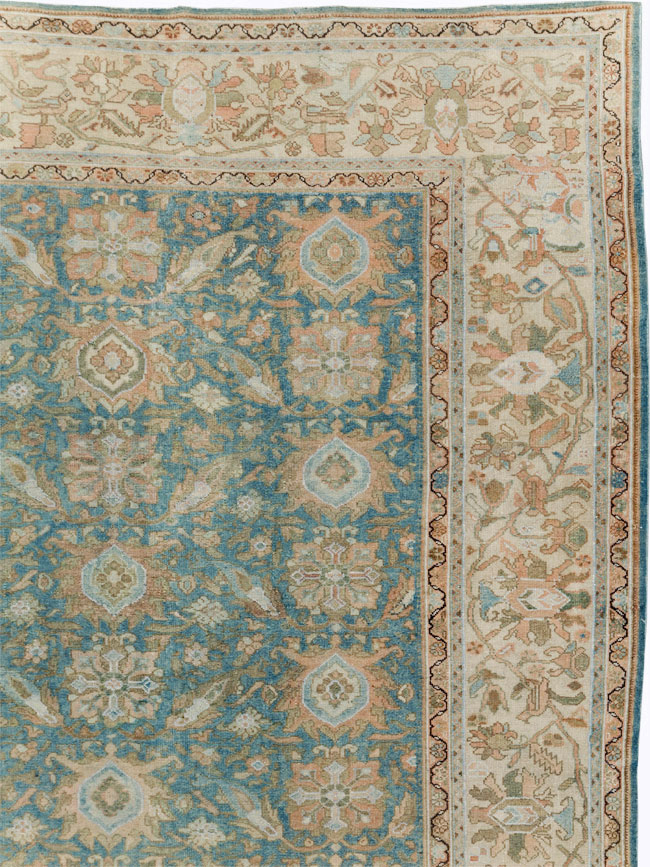Antique Persian Malayer Room Size Carpet, No.26510 - Staging