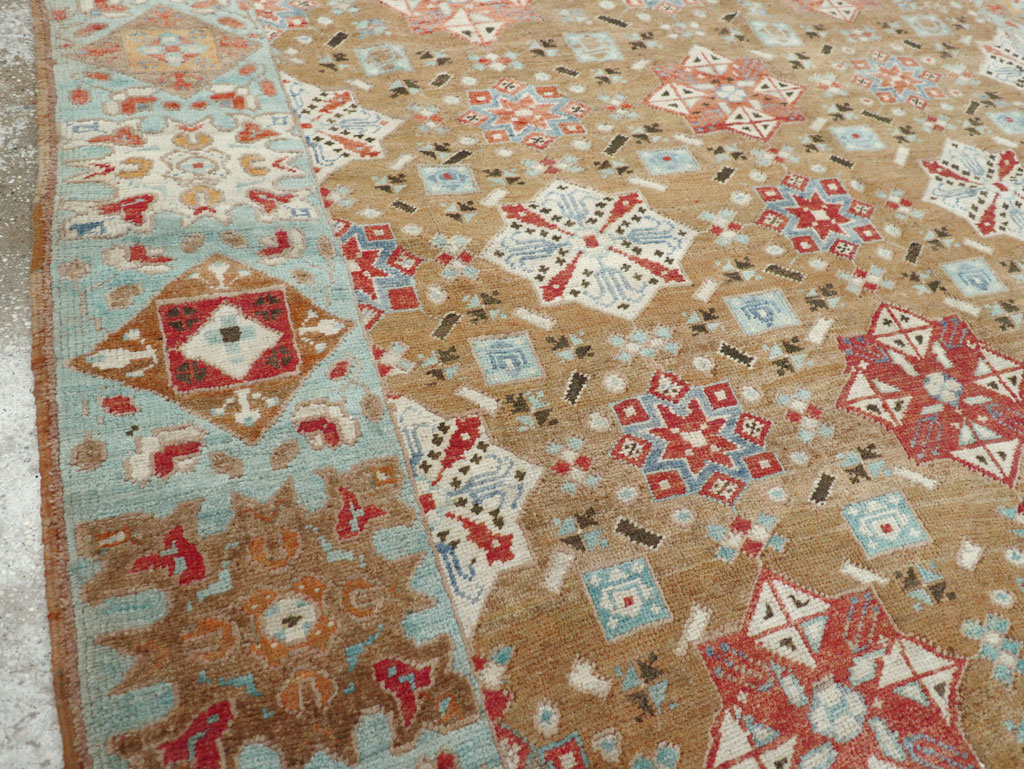 Vintage Turkish Anatolian Accent Carpet, No.26518 - Staging