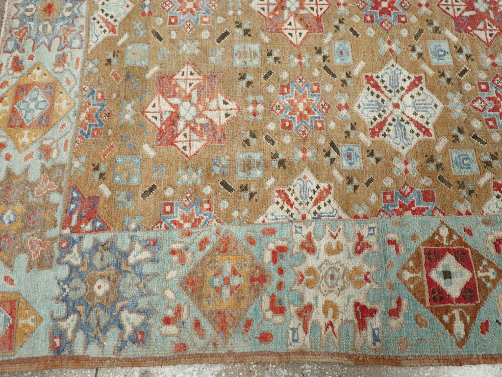 Vintage Turkish Anatolian Accent Carpet, No.26518 - Staging