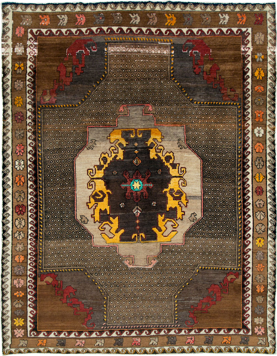 Vintage Anatolian Carpet, No.26520 - Staging