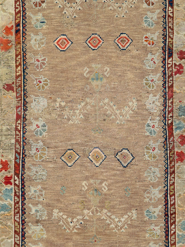 Antique Persian Kurdish Rug, No.26530 - Staging
