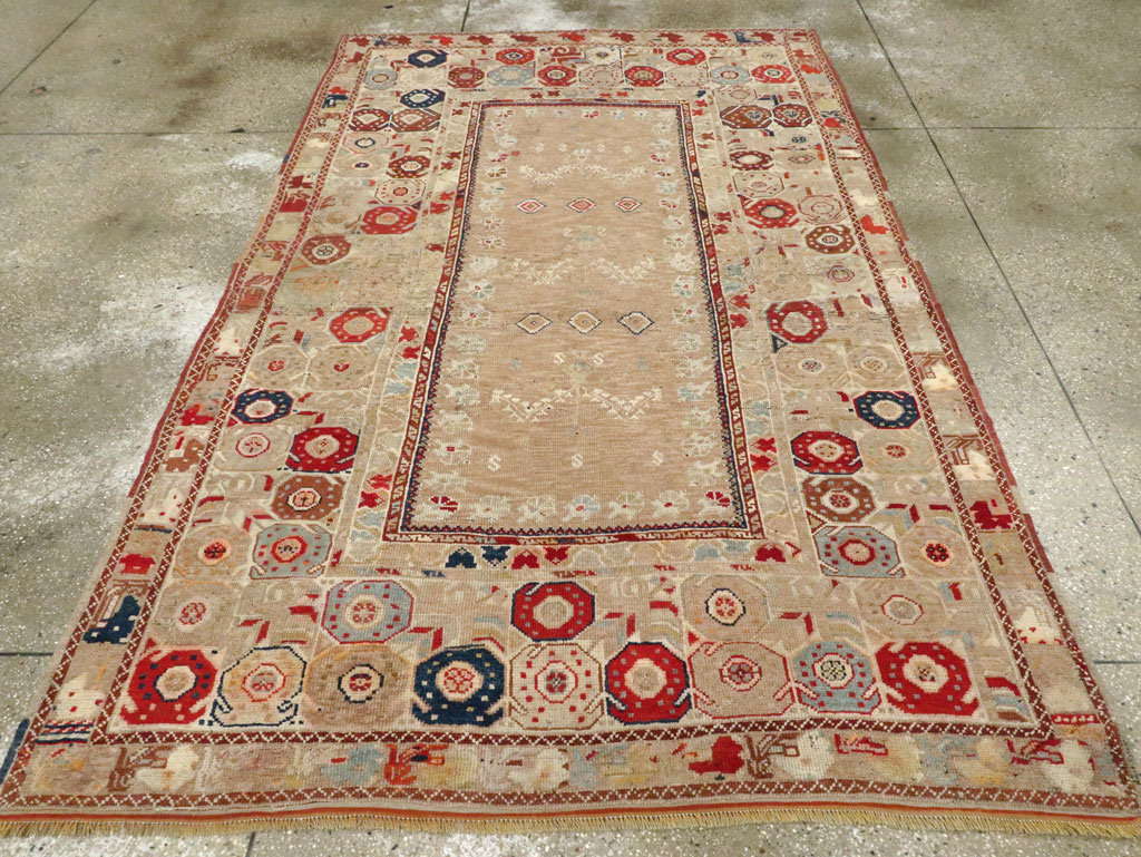 Antique Persian Kurdish Rug, No.26530 - Staging