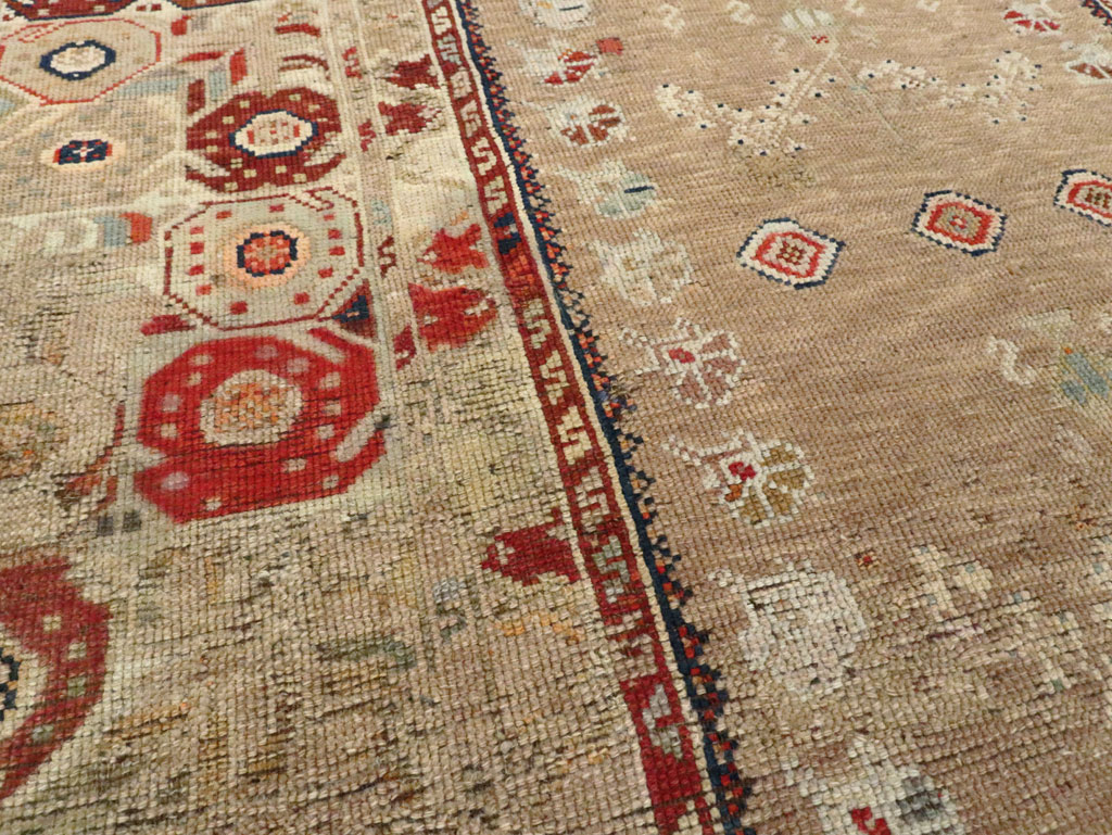 Antique Persian Kurdish Rug, No.26530 - Staging