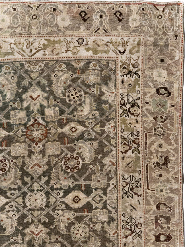 Antique Persian Malayer Gallery Rug, No.26532 - Staging