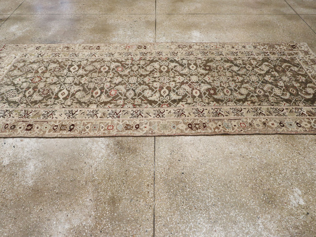 Antique Persian Malayer Gallery Rug, No.26532 - Staging