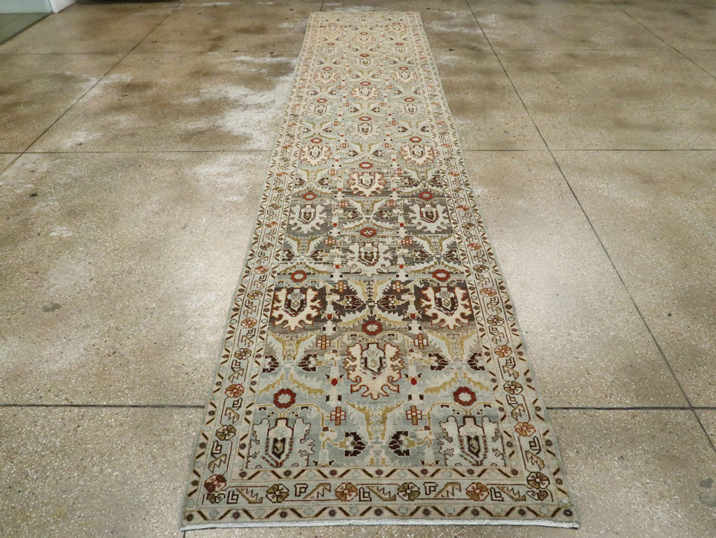 Vintage Persian Malayer Runner, No.26544 - Staging