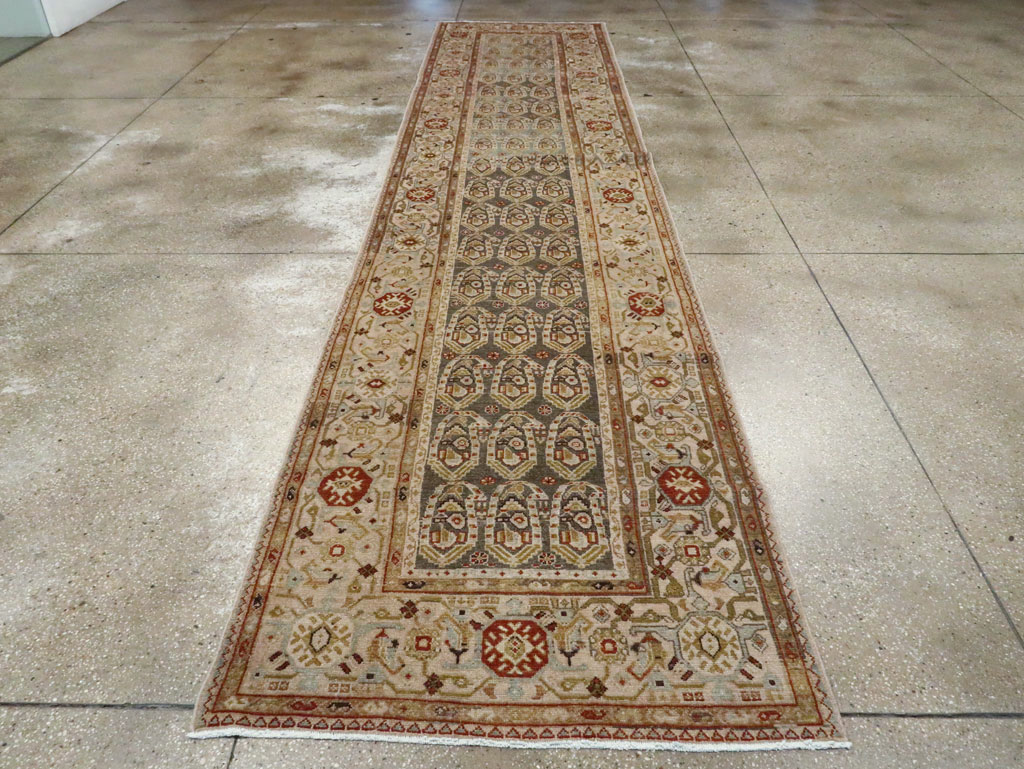 Antique Persian Malayer Runner (Pair: 1 of 2), No.26545 - Staging