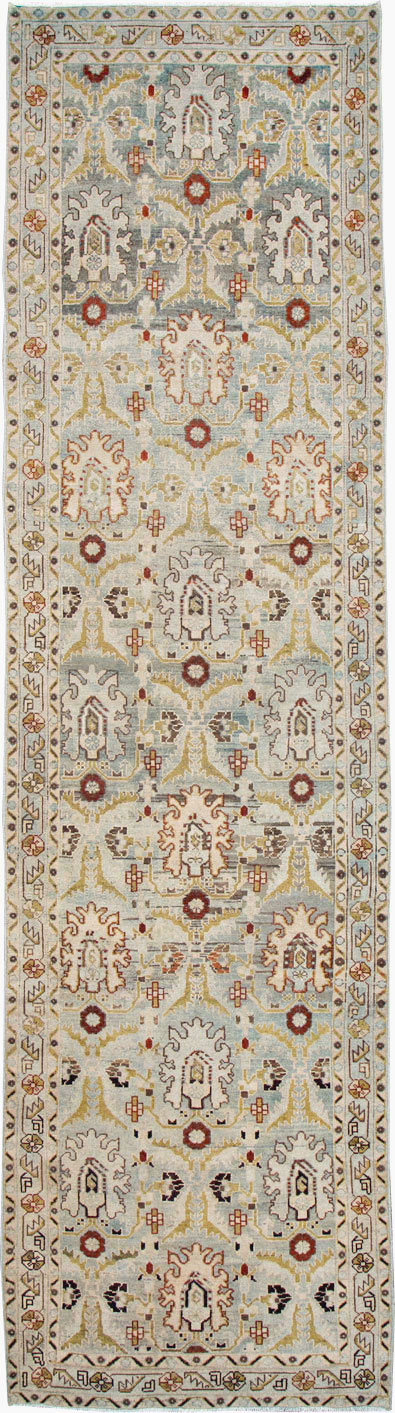 Vintage Persian Malayer Runner, No.26551 - Staging
