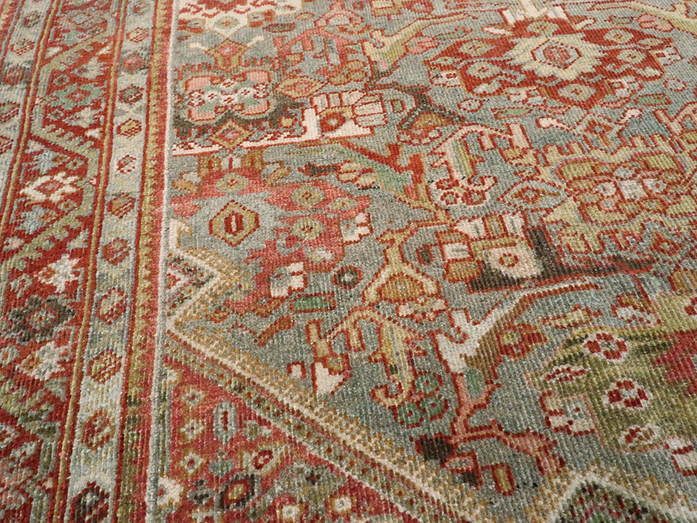 Antique Persian Mahal Rug, No.26555 - Staging