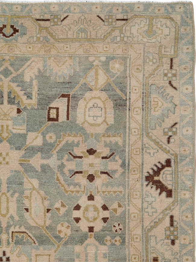 Vintage Persian Malayer Rug, No.26559 - Staging